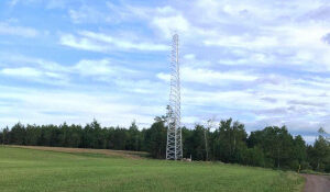 New Tower Up on River Road